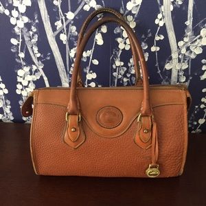 1990s Vintage Dooney & Bourke leather handbag